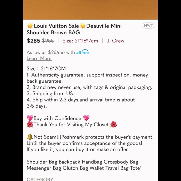 Authentic or F A K E? How to tell if an item/seller is legit! - Picture 3 of 13